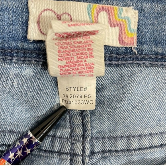 Op Ocean Pacific Splatter skinny jeans - Picture 7 of 7